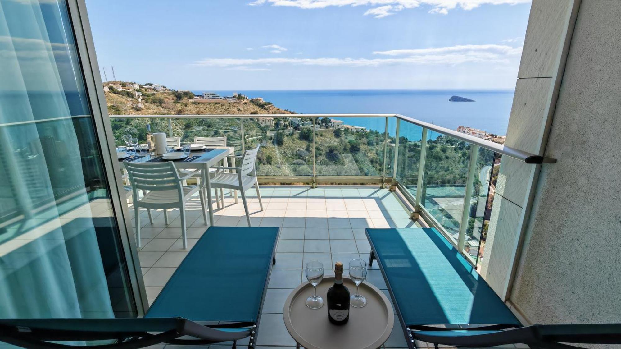 Benidorm High Rise Apartments - Sea Views - Torre Lugano Ngoại thất bức ảnh